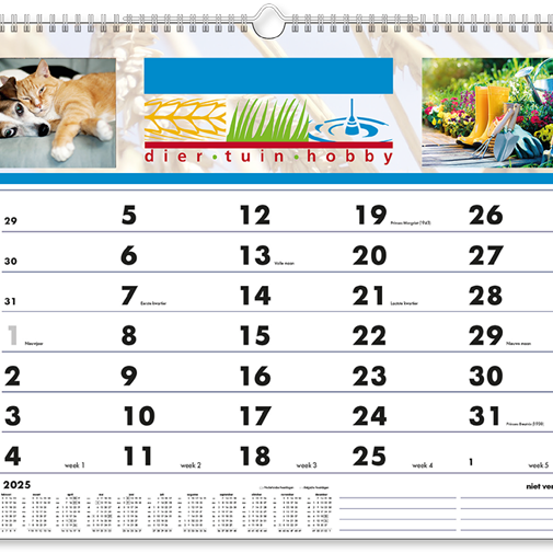 1-Maandkalender