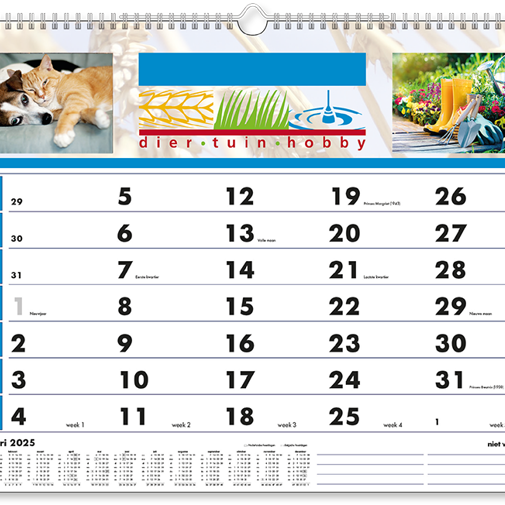 1-Maandkalender