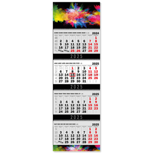 Maandkalender 2025 drukken