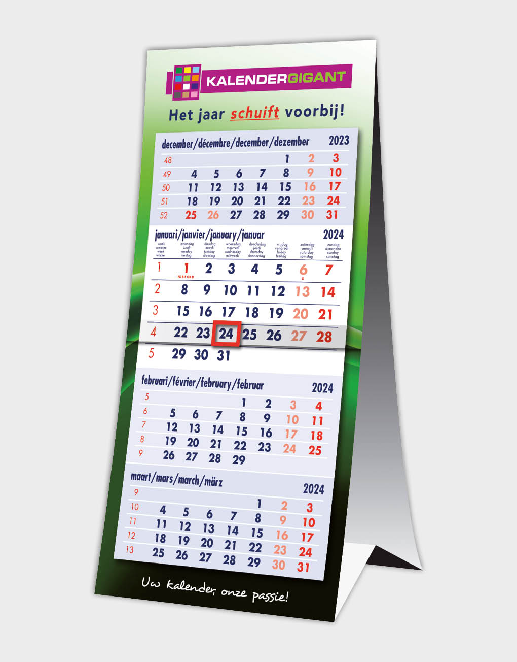 Platteland boerderij kwaad 4-maandskalenders 2023 - Kalendergigant